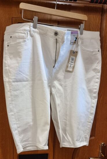 üzgüçülük üçün şortlar: Women's Short 5XL (EU 50), rəng - Ağ