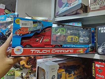 тигил: Игровой набор Longhong Truck Carrying Case - Большой тягач-перевозчик — 1