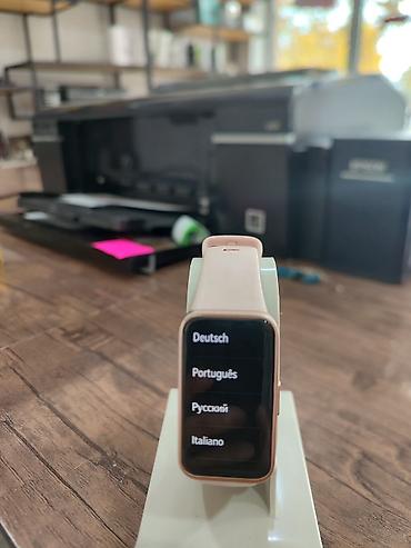 p40 huawei: HUAWEI Band 8 – ultra-yumşaq silikon qayışlı, zərif çəhrayı rəngdə — 2