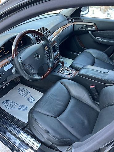 Mercedes-Benz: Mercedes-Benz S-Class: 2003 г., 3.7 л, Типтроник, Газ, Седан — 11