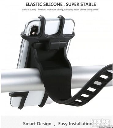 Dodaci za bicikl: NOVO Silikonski Držač, nosač za mobilni za bicikl. Stabilan nosač za na lalafo.rs — 10 Dodaci za bicikl: NOVO Silikonski Držač, nosač za mobilni za bicikl. Stabilan nosač za — 10