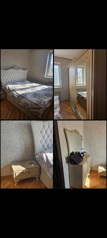 ятаг дести: Двуспальная кровать, Комод, Трюмо, Тумба, Б/у
