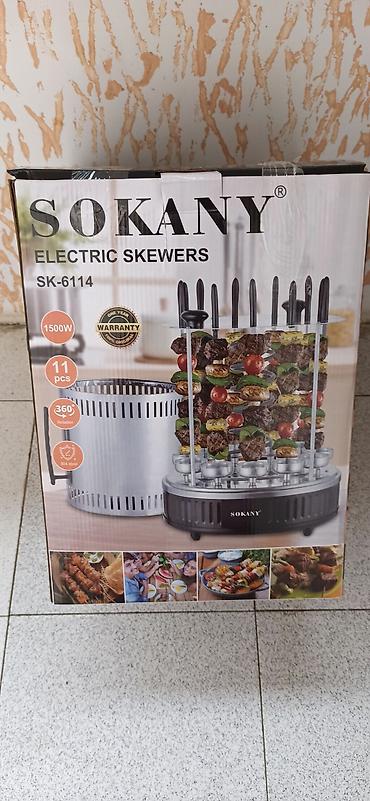 kasa aparati: Sokany Electric Skewers SK-6114 – elektrikli şiş kababı aparatı - — 1