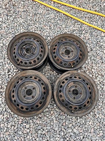 диски bbs r14: Железные Диски R 14 Honda, Комплект, отверстий - 4, Б/у — 1