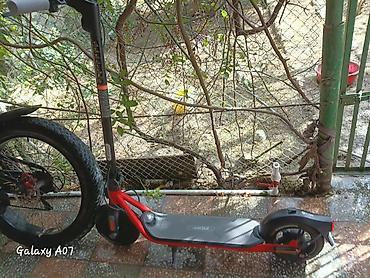 baraban yonan: Segway Ninebot elektrik skuter - Maks sürət: 25 km/s (istifadəçi — 1