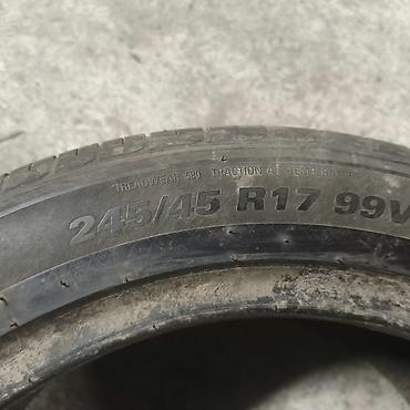245 55 17: Шины 245 / 45 / R 17, Лето, Б/у, 1 шт, Легковые, Корея, Kumho — 3
