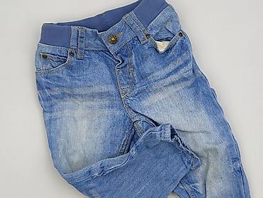 sweter: Spodnie jeansowe, H&M, 9-12 miesięcy, stan - Bardzo dobry — 1