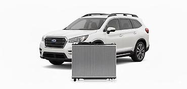 акп: Subaru ascent 2.4 turbo Радиатор усиленный 22мм Алюминиевый радиатор — 1