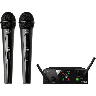 радиомикрофон: Беспроводные ручные радиомикрофоны AKG SR40 — качественный звук