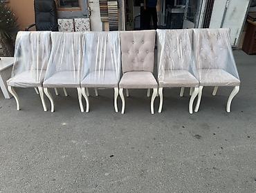 stul plastik: Yemək otağı üçün yumşaq stullar – 6 ədəd dəst.az iwlenib yaxwi — 1