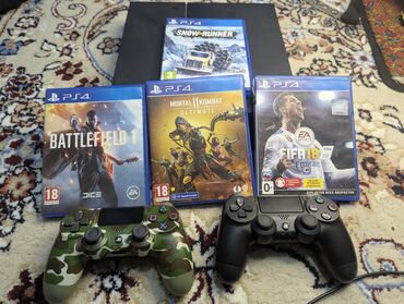 купить playstation 5 бишкек: PS 4 FAT 500GB подписка Делюкс на год, можете играть в любые онлайн