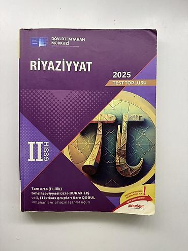 kub nece hesablanir: Riyaziyyat 11-ci sinif — 1
