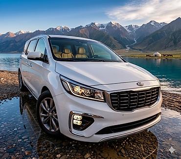 wb такси ош: Премиум-трансфер по Кыргызстану на комфортабельном Kia Carnival! 🏔 — 3