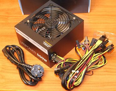 Жёсткие диски (HDD): Блок питания Thermaltake, 550 Вт