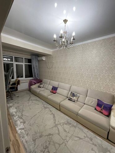 квартиры в рассрочку в бишкеке: 1 комната, 37 м², Элитка, 3 этаж, Евроремонт