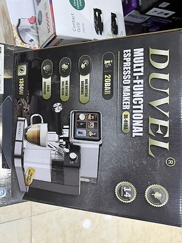 İçki texnikası: DUVEL Multi-Functional Espresso Maker (DL-108A) - 1350W güc - 20 bar — 1