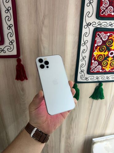 цена айфон 12 мини в бишкеке: IPhone 12 Pro, Б/у, 128 ГБ, White Titanium, Защитное стекло, Чехол, Кабель, 93 %