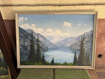 Картины: Картины маслом в рамах - Жанр: пейзаж, сельский быт. - Техника — 6