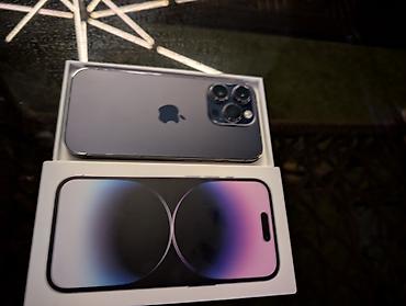 IPhone 14 Pro, Б/у, 128 ГБ, Чехол, Коробка, 100 %