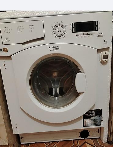 Paltaryuyan maşın Hotpoint Ariston, 7 kq, İşlənmiş, Avtomat, Qurutma var, Ünvandan götürmə