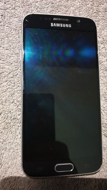 бусик на продажу: Samsung Galaxy S6, түсү - Кара