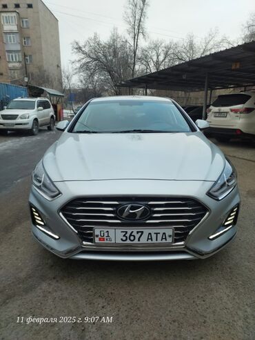 кондиционер с установкой: Hyundai Sonata: 2018 г., 2 л, Автомат, Газ, Седан