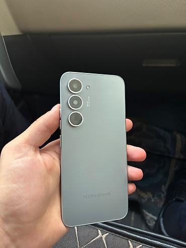 Tecno Spark, 256 GB, rəng - Gümüşü, Barmaq izi