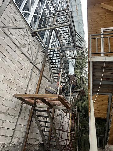Строительство под ключ: Лестница Каркас Перилла Тепкич Сварочные работы любой сложности at lalafo.kg — 40 Строительство под ключ: Лестница Каркас Перилла Тепкич Сварочные работы любой сложности — 40