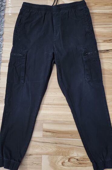 muske kozne torbice novi sad: Trousers, S (EU 48), Champion, Cargo, color - Black