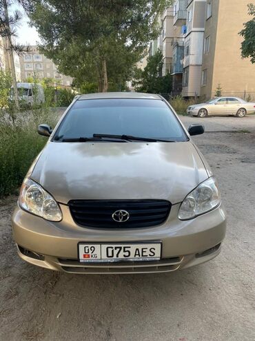 прокат матиз бишкек: Toyota Corolla: 2004 г., 1.8 л, Автомат, Бензин, Седан