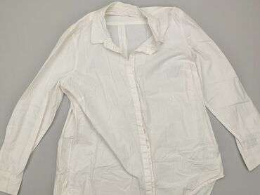 ołówkowe spódnice biała: Shirt, Marks & Spencer, 2XL (EU 44), condition - Good