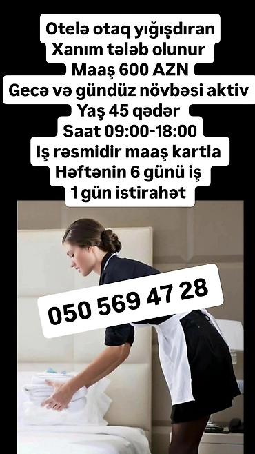 tort ustası: Xadimə tələb olunur, Aylıq ödəniş, 30-45 yaş — 8