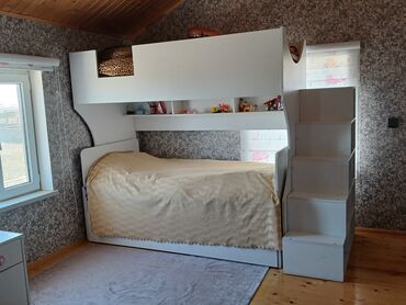 Uşaq və gənc otağı üçün dəstlər: Oğlan və qız üçün, İşlənmiş, İkinəfərlik çarpayı — 6