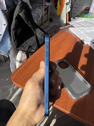 Apple iPhone: IPhone 12, Б/у, 128 ГБ, Синий, Чехол, 78 % at lalafo.kg — 4 Apple iPhone: IPhone 12, Б/у, 128 ГБ, Синий, Чехол, 78 % — 4