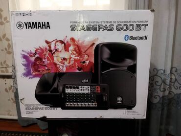 Динамики и колонки: Продаю новый в упаковке профессиональный аппарат Yamaha stagepas 600