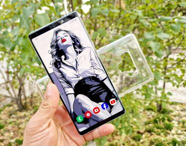 чехол на наушники: Samsung Galaxy Note 9, Колдонулган, 1 ТБ, түсү - Күмүш, 2 SIM