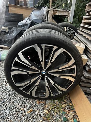 Колеса в сборе 275 / 35 / R 23, Лето, Б/у, Комплект, Внедорожные (АТ/МТ), Литые, отверстий - 5