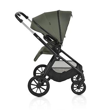 traktor za deca: Cangaroo Kolica za bebe Joker 3u1 – Olive Green (Šifra: CAN0071-70) — 4