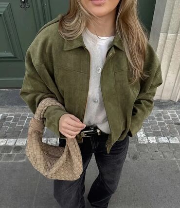 вещи бу купить: Zamşa kurtka, Asos, M (EU 38)