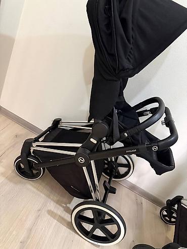 подстаканник сайбекс: Коляска Cybex Platinum (прогулочный блок), цвет Black. - Прогулочное — 8