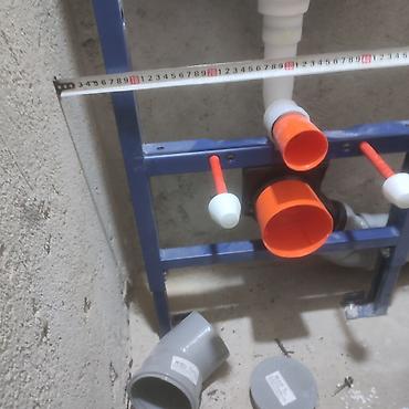 grohe: Услуги Монтажа и разводки сантехники под инсталляцию унитаза и стояка — 2