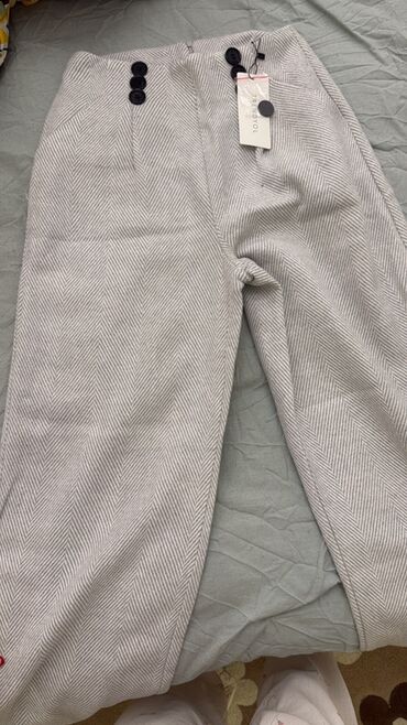 Qadın şalvarları: Şalvar, Trendyolmilla, S, M, rəng - Bej — 5