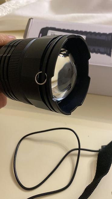 Digər işıqlandırma: Super Güclü LED Fənər - Korpus: möhkəm metal gövdə, sürüşməyə qarşı — 10