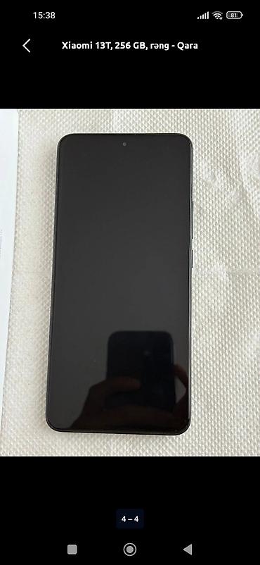 poco f4 pro: Xiaomi 13T, 256 GB, rəng - Qara — 5