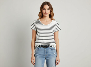 podkoszulki damskie hm: H&M, T-shirt damski, rozmiar S