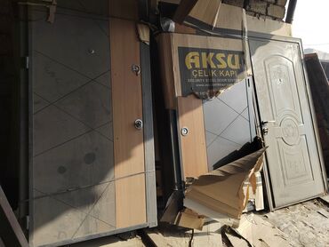 Giriş qapıları: Məhsul: dəmir/çelik giriş qapıları Təsvir: - Aksu Çelik Kapı markalı — 7