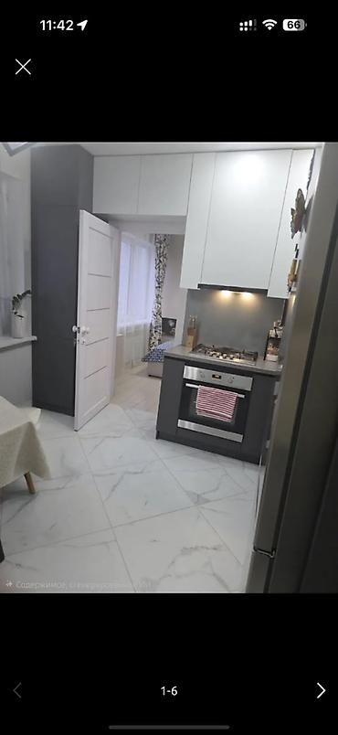 2 6: 2 комнаты, 60 м², Ала-Арча ТРЦ Элитка, 6 этаж, Евроремонт — 3