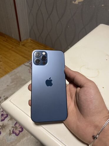 ayfon 12 sekilleri: IPhone 12 Pro, 256 GB, Pacific Blue, Face ID