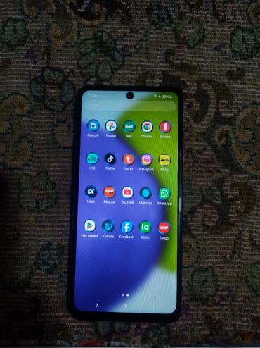 Kia: Samsung Galaxy A52 5G, 128 GB, rəng - Qara, Face ID