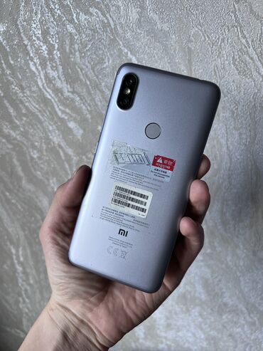 телефоо: Redmi, Redmi S2, Колдонулган, 32 ГБ, түсү - Боз, 1 SIM, 2 SIM